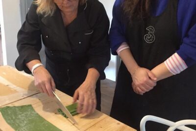 Pasta Fresca Cooking Class in a Farmhouse with a Local