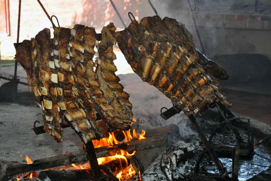 Full-Day at Santa Susana Ranch with BBQ, Drinks and Show - Boleadoras and the physical skill of the gauchos