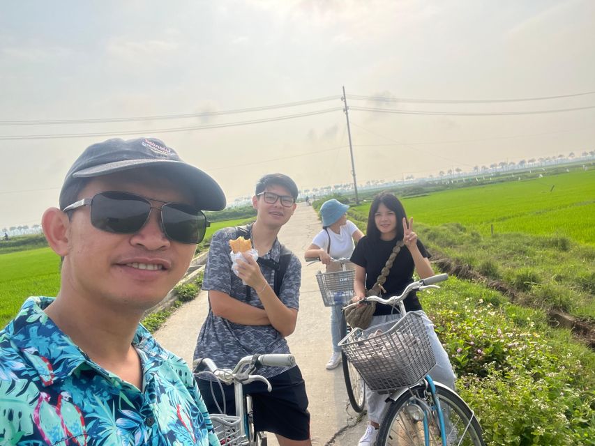 Funny day Biking, Farming, Buffalo riding and Basket boat - Quiet Lanes on the Way to Cam Thanh
