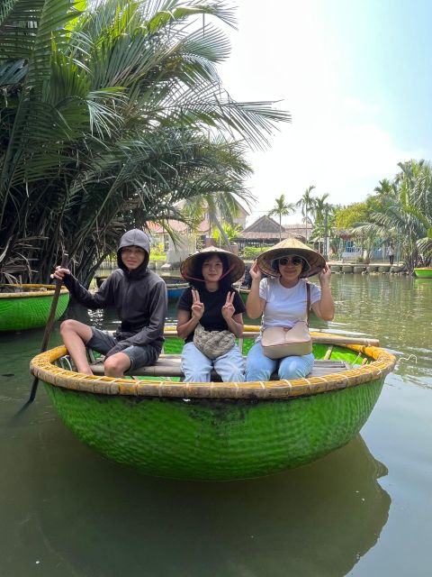 Funny day Biking, Farming, Buffalo riding and Basket boat - Cam Thanh Basket Boats and Fishermen