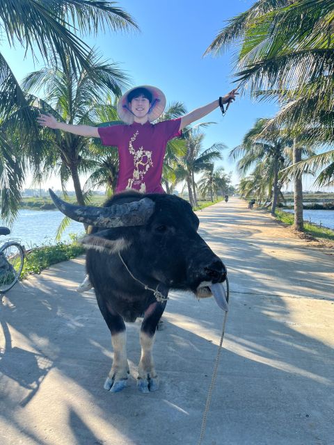 Funny day Biking, Farming, Buffalo riding and Basket boat - Meeting a Farmer and Riding a Water Buffalo
