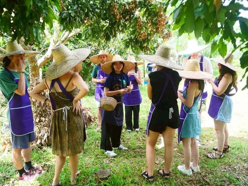 Half-Day Thai Cooking Class on a Local Farm Near Chiang Mai - Choosing ingredients at a local market