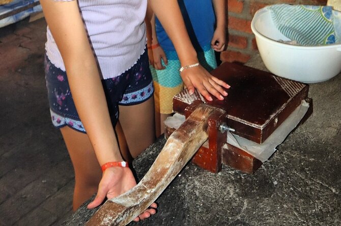Hands-on Mexican Farm Experience: from Cow to Cheese - Turning dough into hot tortillas