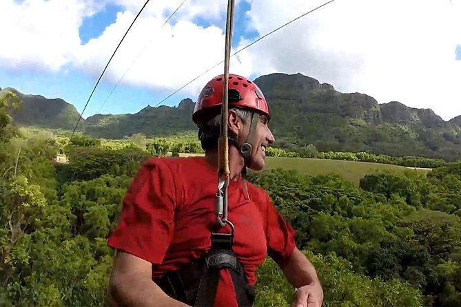 Hawaii Kipu Ranch PowerLine Zipline with Guide - The final line is worth understanding