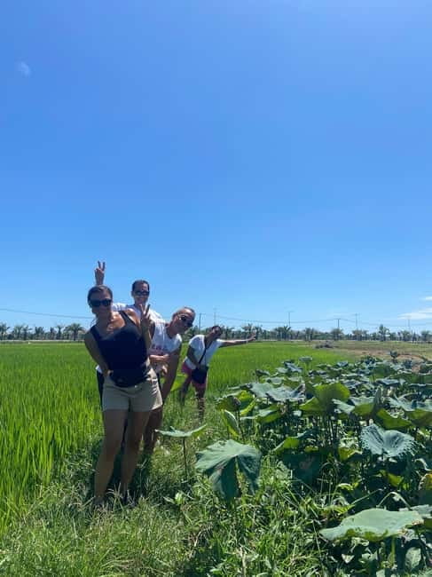 Hoi An: Cycling - Water Buffalo Riding Farming and Fishing - Cooking banh xeo in a local home