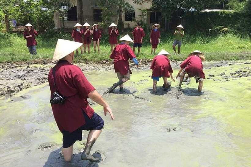 Hoi An Wet Rice Farming Tour-Basket Boat Tour Fishing-Lunch - Who will enjoy this most