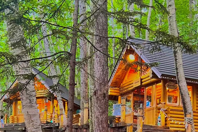 Hokkaido Farm Tomita Shikisai Hill Waterfall& Blue Pond Day Tour - Blue Pond is short, striking, and easy to rush