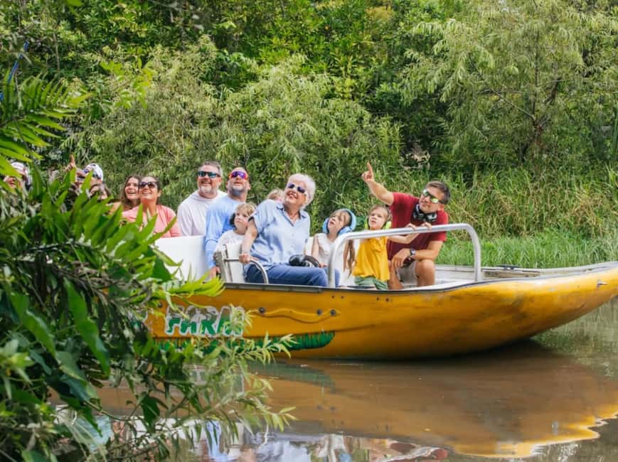 Homestead: Everglades Alligator Farm Entry and Airboat Ride - The airboat ride starts the visit with a jolt
