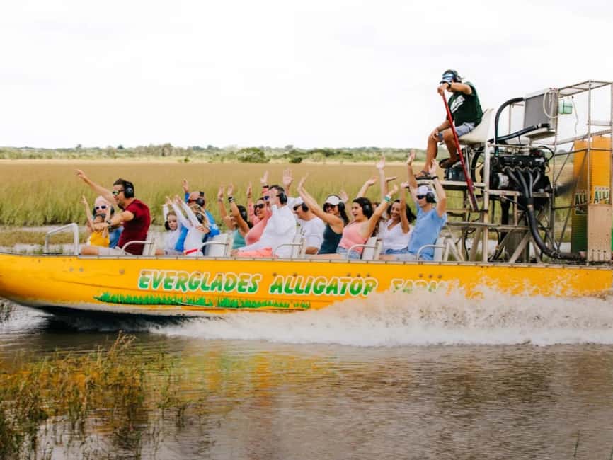Homestead: Everglades Alligator Farm Entry and Airboat Ride - Why going early makes a difference