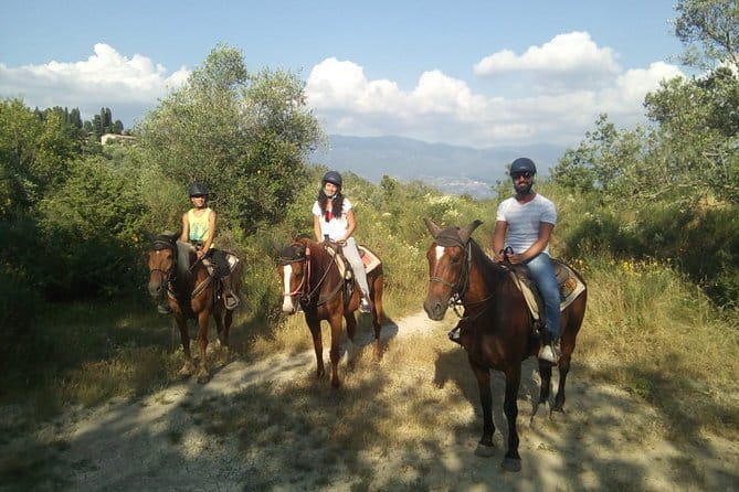 Horse ride, Olive Oil and local foods tasting in a Tuscan farm - Choosing your horse and preparing for the trail