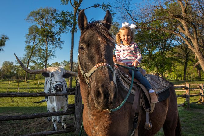 Horseback Riding on Scenic Texas Ranch near Waco - The Brazos River overlook is the main reward