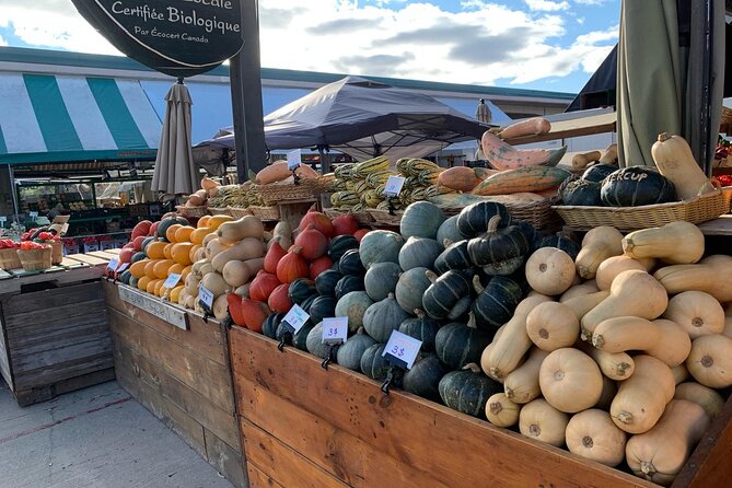 Jean Talon Farmer's Market Tour x Michelin-Trained Chef - North African and European food at a Montreal market