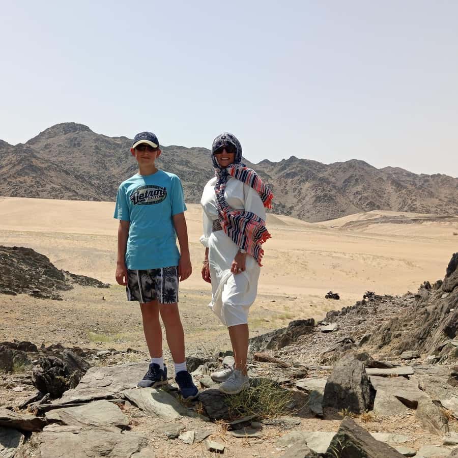 Jeddah Desert Safari: Quad Biking, Camel Farm & Sunset Views - A short tea stop before the ride back