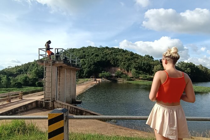 Kampot Countryside include Pepper farm,Salt field and Secret lake - Brateak Krola Lake and a difficult past