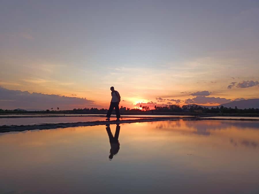 Kampot Countryside include Pepper farm, Salt field & Lake - Brateak Krola and a difficult chapter of history