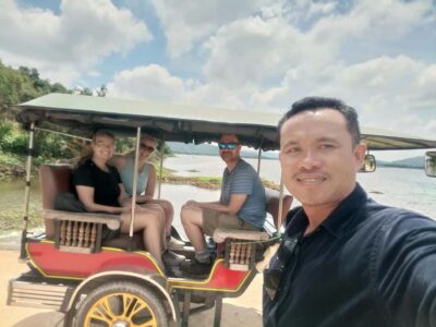 Kampot Countryside include Pepper farm, Salt field & Lake