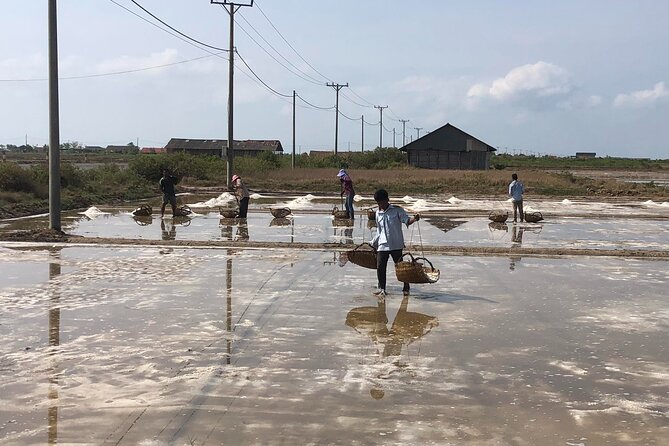 Kampot Countryside Tour - Pepper Farm, Salt Lake, Caves, and more - Salt fields and Kampot’s working countryside