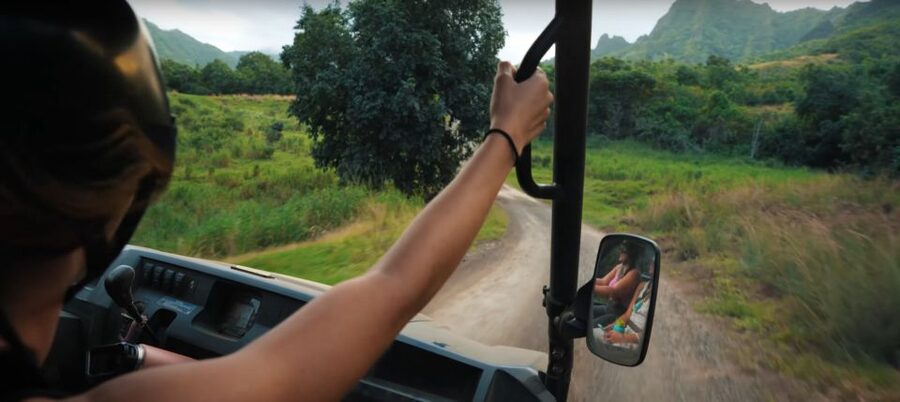 Kaneohe: Kualoa Ranch Guided UTV Tour - The Hawaiian stories add value