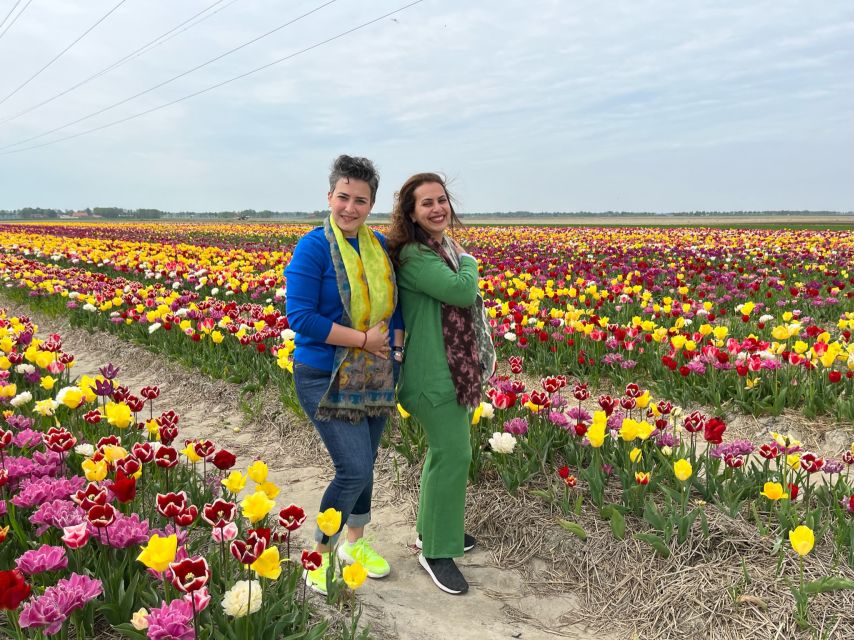 Keukenhof, Tulip Farm, Flower Fields & Windmills - One day, five very Dutch stops