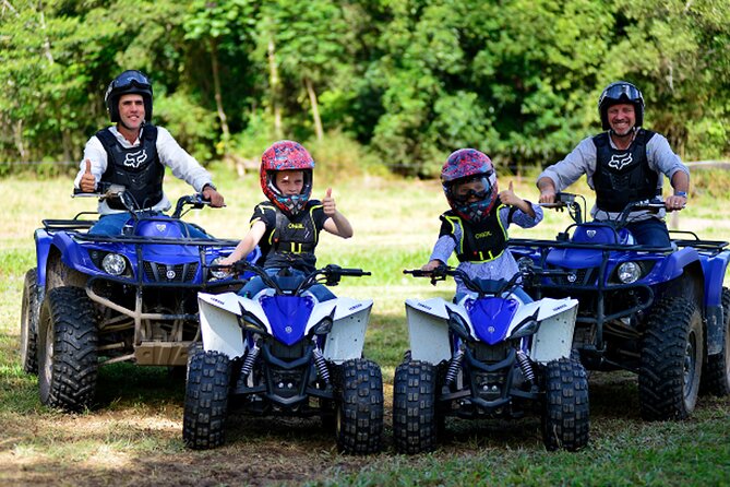 Kuranda 60 minute Quad Bike Experience and Petting Farm - Meeting the animals after the ride