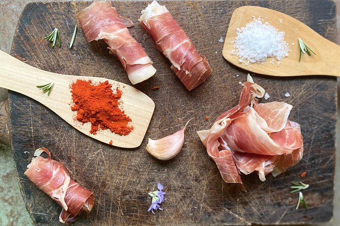 La Rioja Biosphere Organic Pig Farm and Ham and Wine Tasting - A farm visit in the Ocón Valley