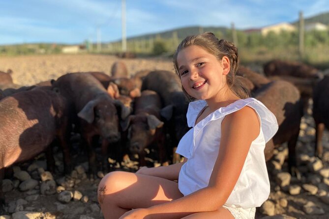 La Rioja Biosphere Organic Pig Farm and Ham and Wine Tasting - What the $207.11 price gets you