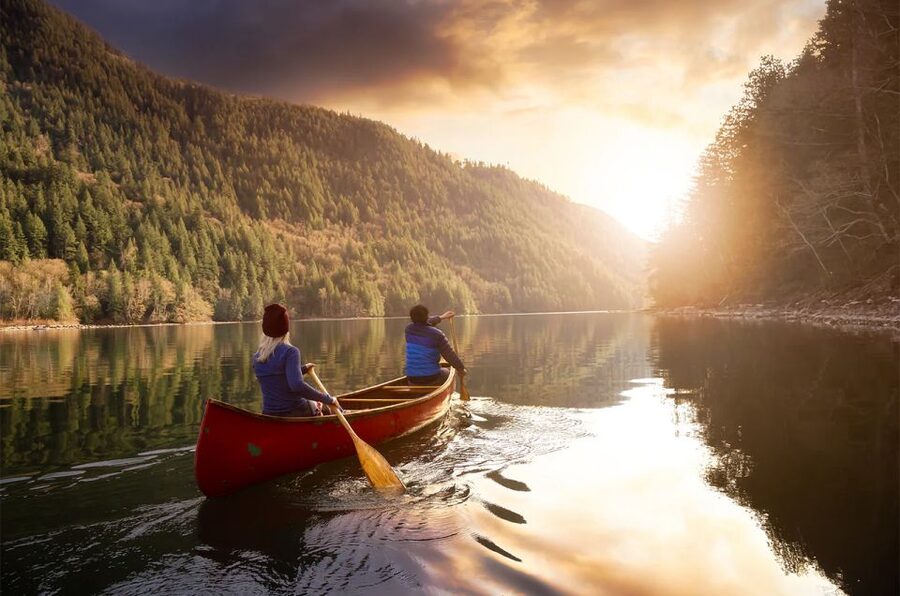 Lapland: Canoeing Trip with Reindeer and Husky Farm Tour - A six-and-a-half-hour day from Rovaniemi