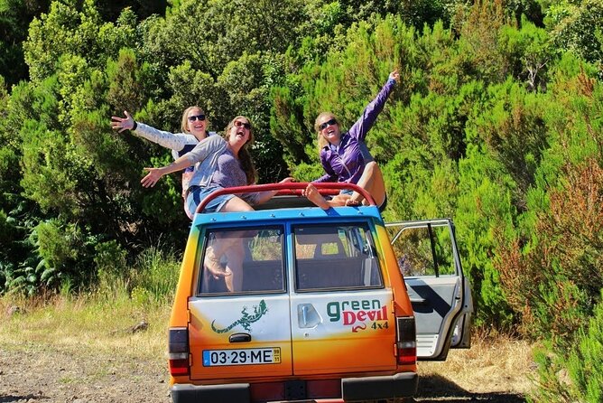 Local Farmers Market and 4WD Experience from Funchal - The open-top vehicle: fun, with a few tradeoffs