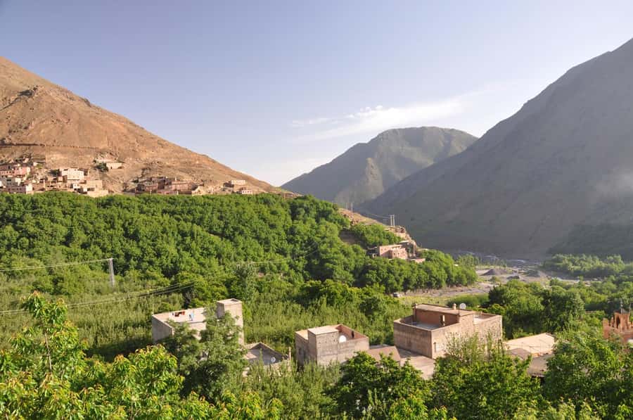Marrakech: Anima Garden, Saffron Farm and Ourika Valley Trip - Returning through Berber villages