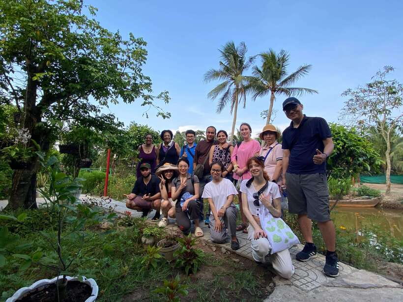 Mekong Delta Day Trip: Explore Cycling & Cook Classes Farm - Honey tea and the coconut candy factory
