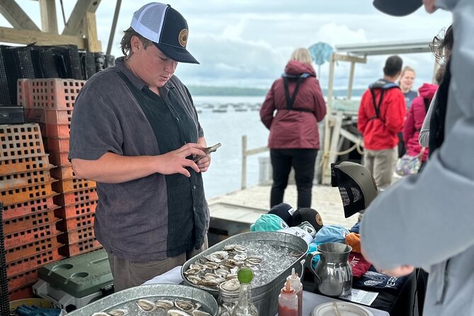 Mere Point Oyster Farm Tour - What the Casco Bay Ride Adds