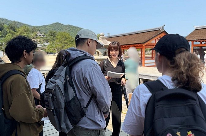 Miyajima Guided Tour and Fresh Oyster Farm Tour - Grilling your own oyster lunch