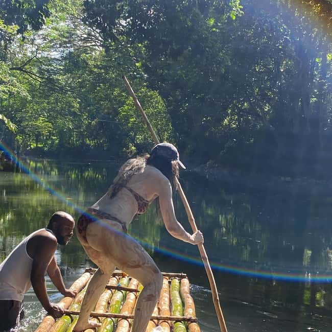 Montego Bay: Cannabis Farm, Bamboo Rafting, & Foot Massage - Warm limestone for tired feet