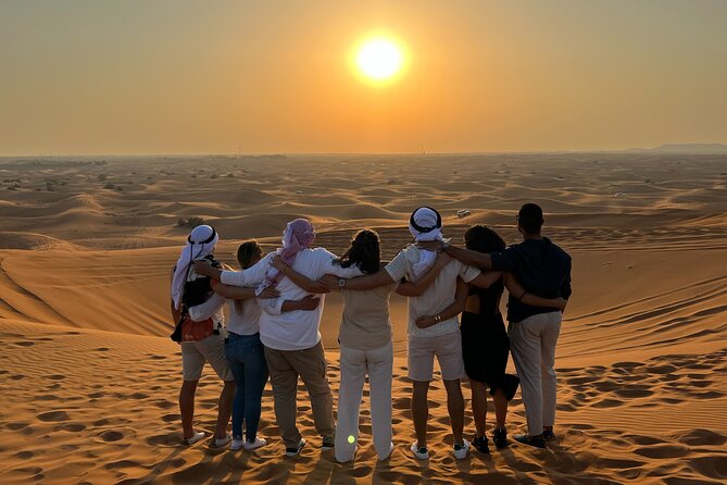 "Morning Desert Safari with Camel Farm visits & Arabic Treats" - Key points at a glance