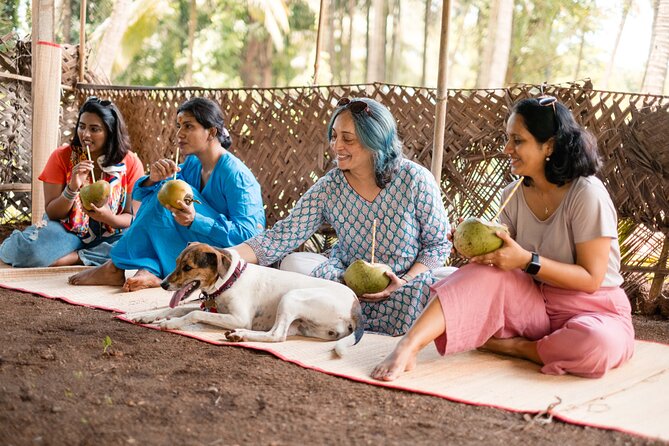Mulgao Folk Village & Coconut Farming Experience - Make It Happen - A Goan lunch under the coconut palms