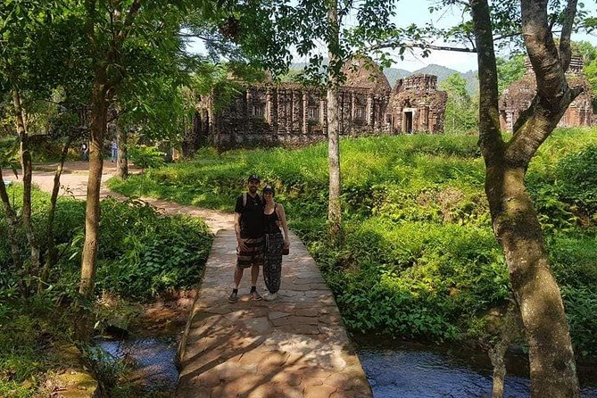 MY SON Tour & Hoi An Countryside with Basket Boat, Buffalo Ride,Farming Activity - Tra Que Vegetable Village and local farming