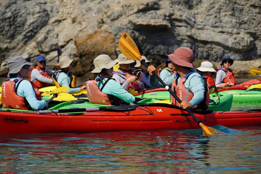 Naxos: Kampos Farm Sea Kayak Tour with Snorkeling & Picnic - The beach picnic is more than a snack break