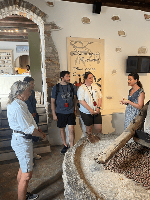 Naxos: Private E-Bike Tour with Farm Lunch - Lunch at the traditional taverna