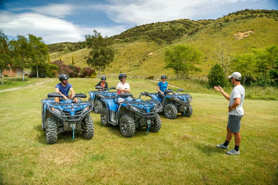 Nelson: Guided Quad Biking Tour Through Forest and Farmland - The 2.5-hour Bayview Circuit and 14 kilometres of trail