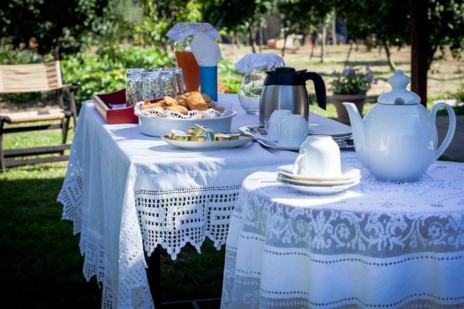 Olympia Shore Ex: Olympic site, Honey Farm & Olive Oil Tasting - Klio’s Honey Farm beneath the chestnut trees