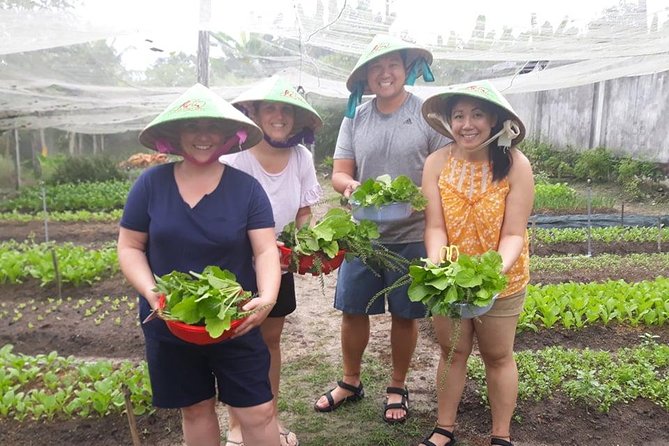 One day be Farmer and Master chef in Saigon - From fresh produce to four cooked dishes