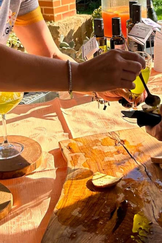 Oristano: visit a farm with oil tasting - Pairing Sardinian oils with a proper snack