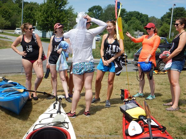 Oyster Farm & Complimentary Tasting Sea Kayak Tour in Casco Bay - Weather can change the whole morning