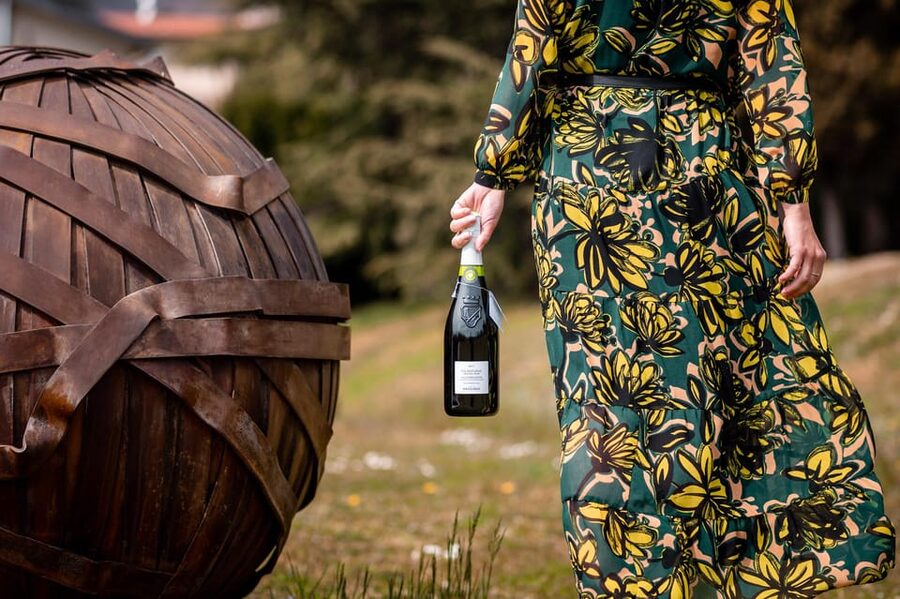 PARCO DELLA FILANDETTA WINE & ART FARM : ART&NATURE TOUR - Passing through the cellar first