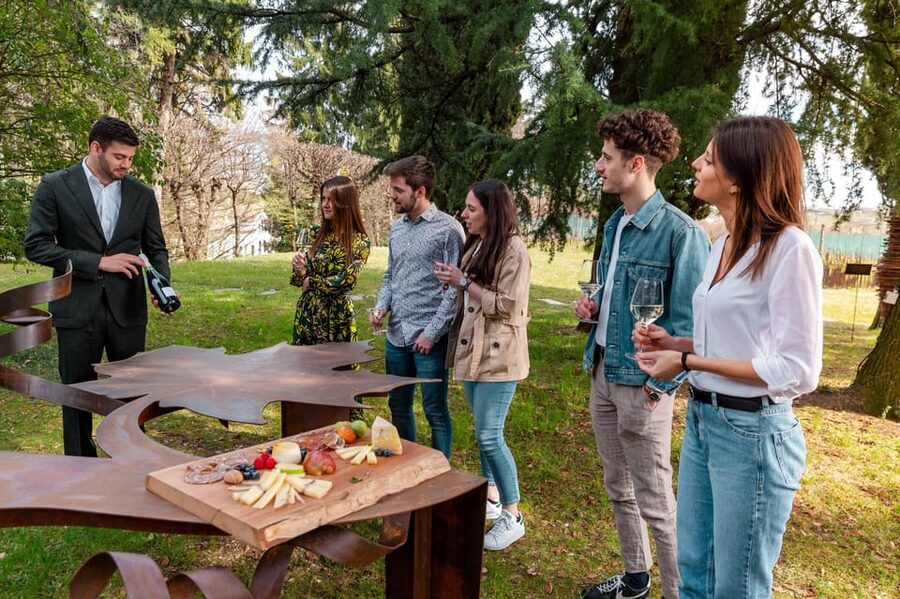 PARCO DELLA FILANDETTA WINE & ART FARM : ART&NATURE TOUR - Art among the vines and the old hornbeams