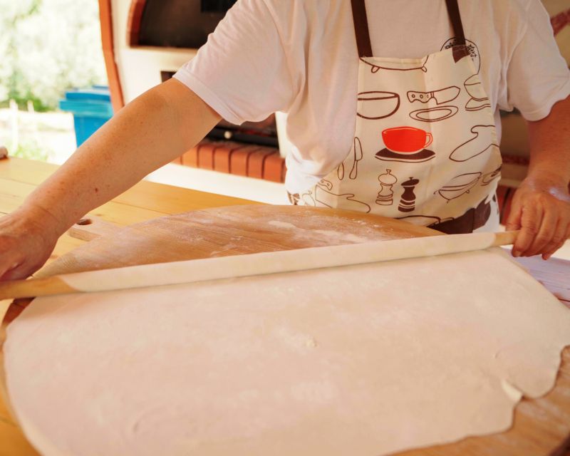 Phyllo Pie Baking Class @ Lefkada Micro Farm - The wood-burning oven and the shared meal