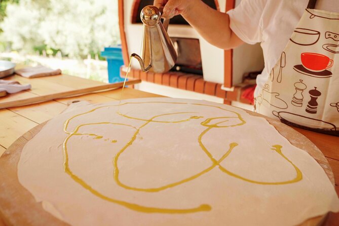 Phyllo Pies Baking Class @ Lefkada Micro Farm - Baking in a wood-burning oven