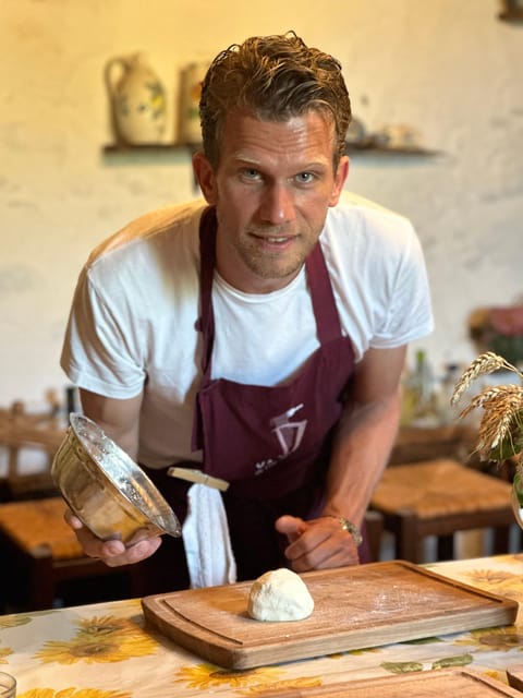 Pick Vegetables at the farm & Cook pasta - Cooking pasta in an old barn