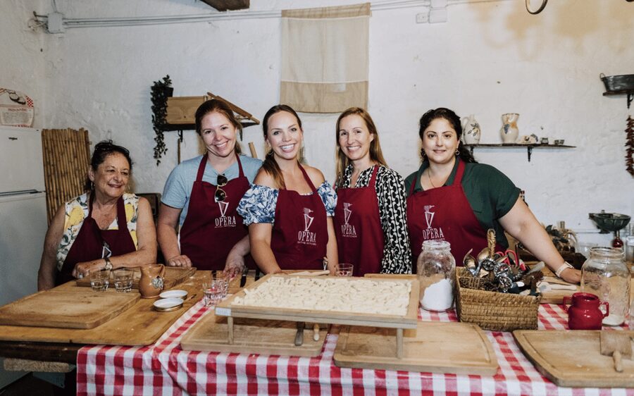 Pick Vegetables at the farm & Cook pasta - What the $158.60 price includes