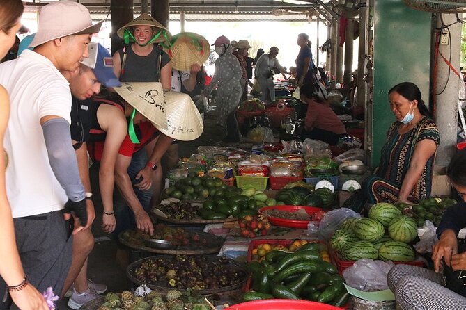Private Cycling Tour in Rural Hue with Farming Experience - Making a palm conical hat before returning to Hue